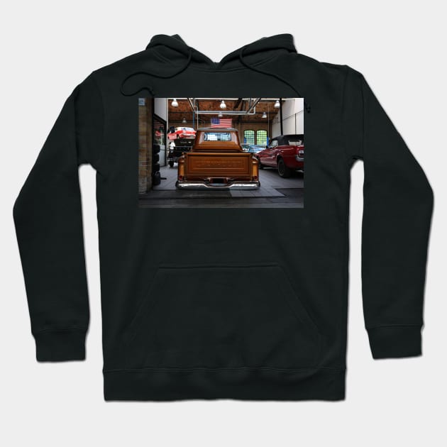 1955 Chevrolet 3100 - tuning Hoodie by hottehue